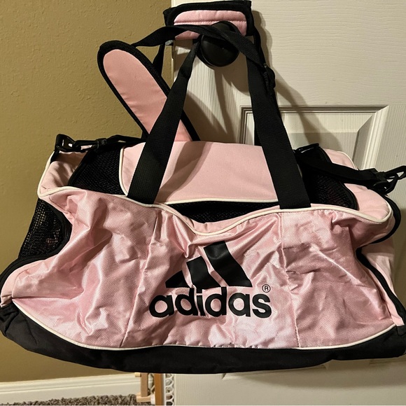 Pink Adidas Duffle Bag - Picture 1 of 1
